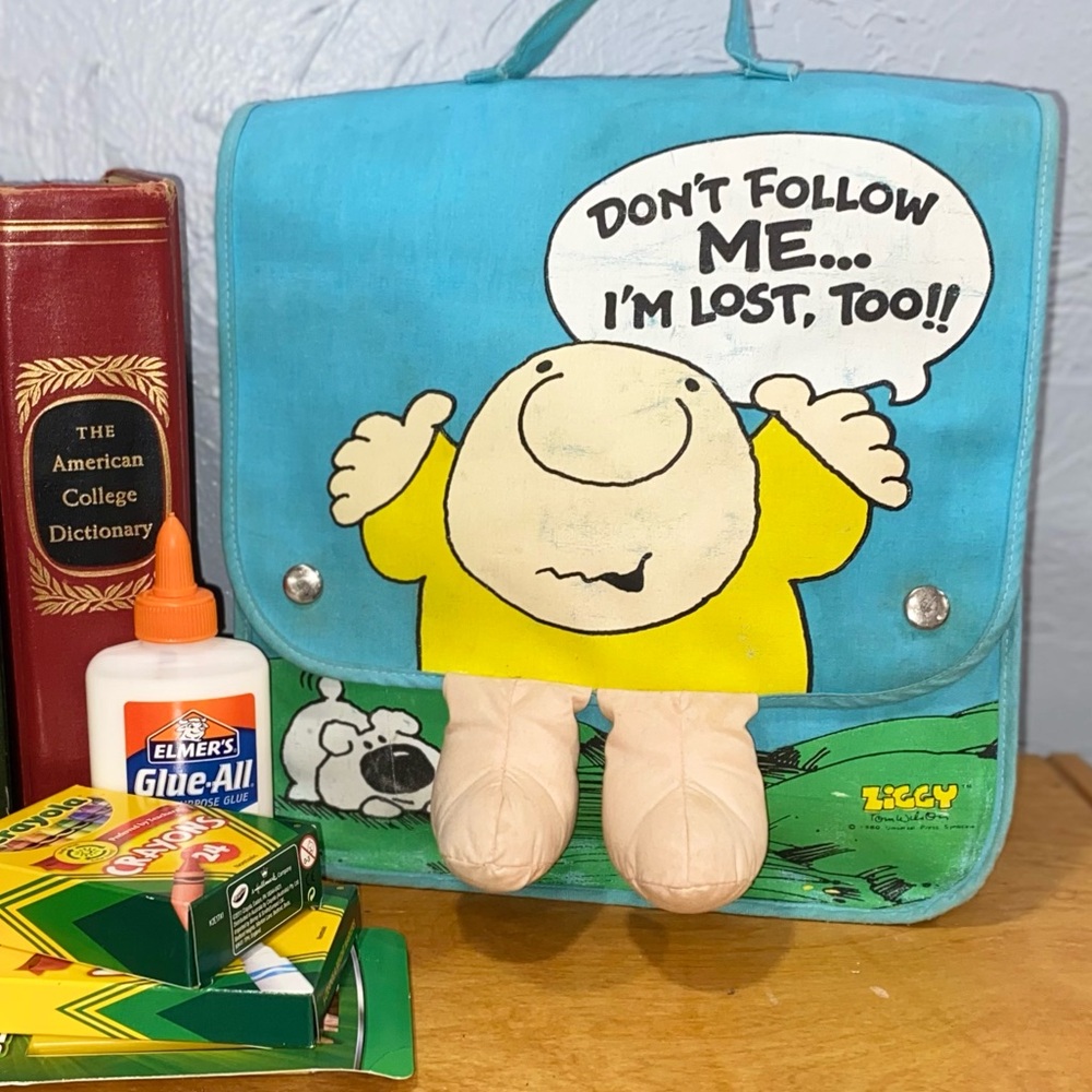🎒HTF Vintage Ziggy 3-D Backpack